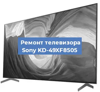 Ремонт телевизора Sony KD-49XF8505 в Москве